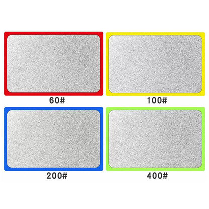 4 Pack Diamond Hand Polishing Blocks Sanding Sponge Pads for Ceramic Tile Glass Grinding Style 1