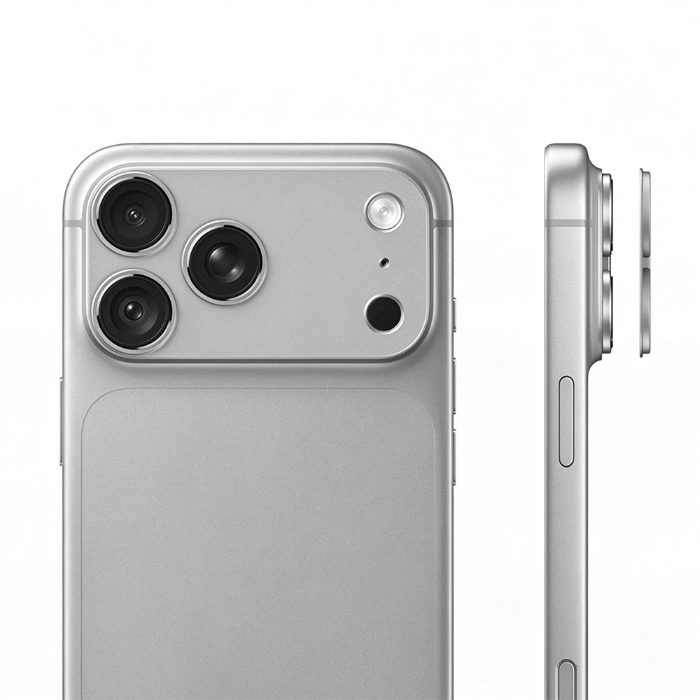 Aluminum Hollow Camera Lens Protector for iPhone 18 Pro - Silver
