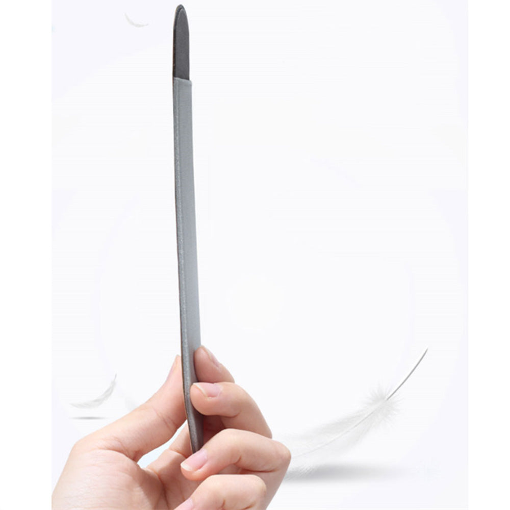 2Pcs Stylus Holder Adhesive Pen Sleeve for Apple Pencil Capacitive Pen-Grey