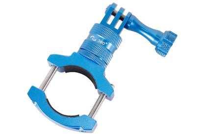 2Pcs Aluminum Bike Handlebar Mount Bicycle Mount for GoPro Hero 13 12 11-Blue