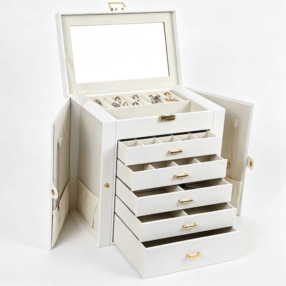 6 Layer Large Capacity Jewelry Box
