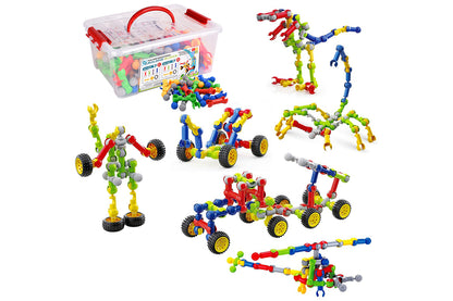 170Pcs Building Toys for  Toy Box Storage Building Blocks Christmas Gifts Birthday Gifts for Boys Girls