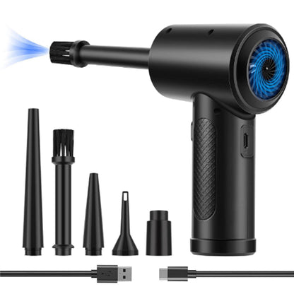 50000RPM Cordless Air Duster Compressed Dust Blower Cleaning with LED Light