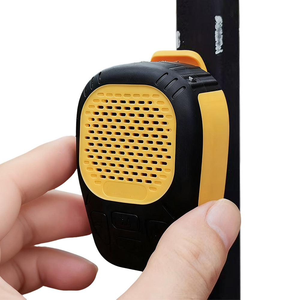 Wearable Clip On Bluetooth Speaker IP56 Waterproof Portable Wireless
