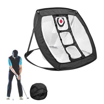 Golf Chipping Net Collapsible Portable Golf Practice Hitting Net for Indoor Outdoor
