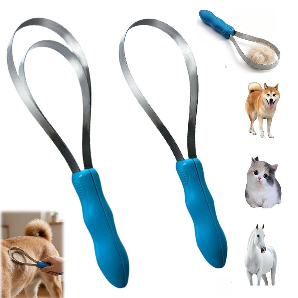 2Pcs Pet Shedding Blades for Dogs Cats