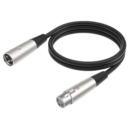 3 Pin XLR Male to Female Balanced Shielded Microphone Audio Cable