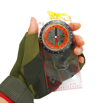 Multifunctional Professional Compass with Baseplate and Map Scale