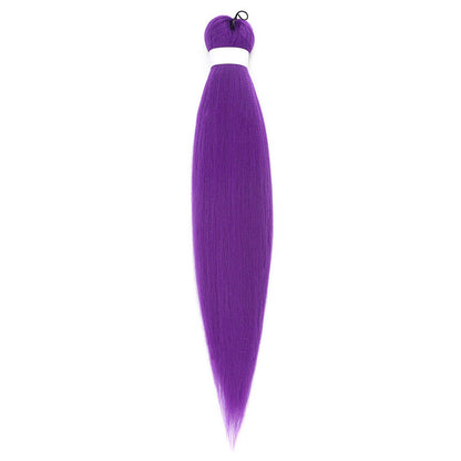 Purple Braiding Hair Extensions Synthetic Hair for Cosplay & Halloween Costumes