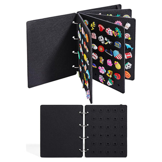 Shoe Charms Organizer Charms Display Holder Black