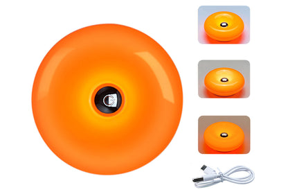 Donut Table and Wall Lamp with Touch Dimming - Orange