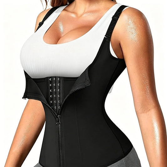 Sauna Vest Waist Trainer Corset Body Shaper for Tummy Control