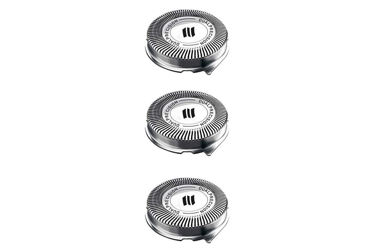 3 Piece Replacement Shaver Heads for Philips Electric Shavers