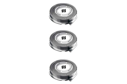 3 Piece Replacement Shaver Heads for Philips Electric Shavers
