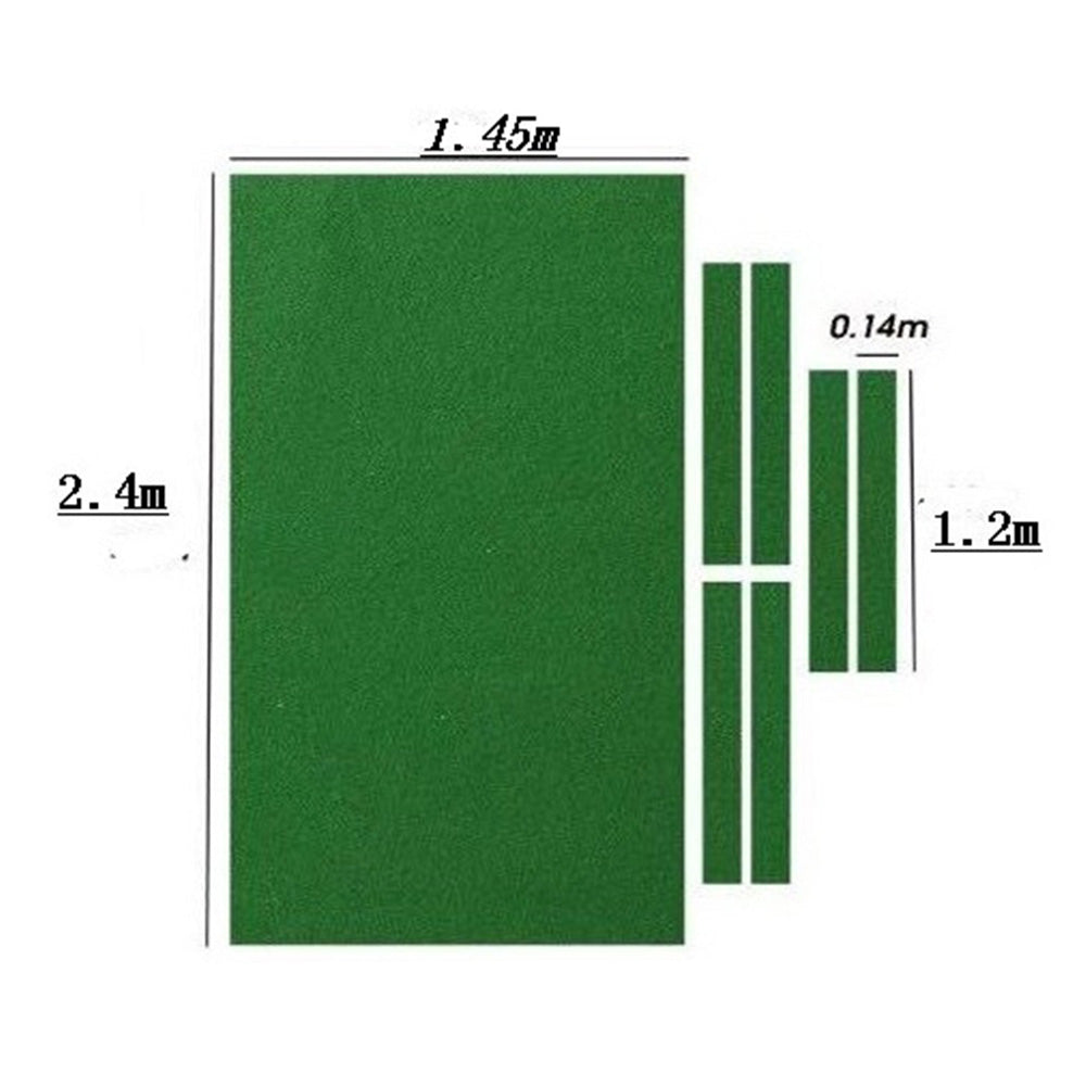 7Pcs Billiard Cloth Pool Table Felt Cloth with 6 Cloth Strips for 7 8 9 Foot Table