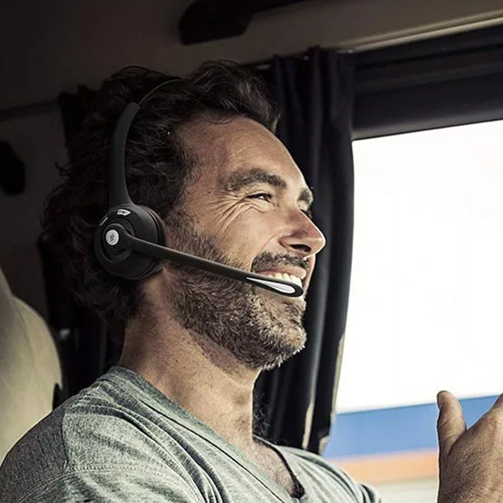 Bluetooth Headset with Microphone Wireless Trucker Business Headphone