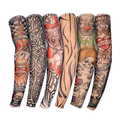 6 Pack Realistic Fake Tattoo Cover Fake Tattoo Sleeves