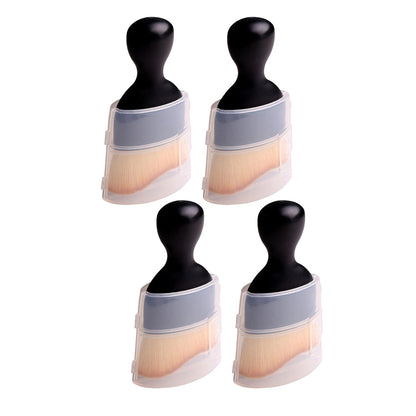 4Pcs Car Interior Cleaning Brushes Soft Bristle Brush Instrument Panel Crevice Dust Cleaning Tool
