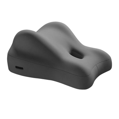 Ergonomic Memory Foam Reclining Pillow Prone Reading Cushion for Bed and Sofa-Grey