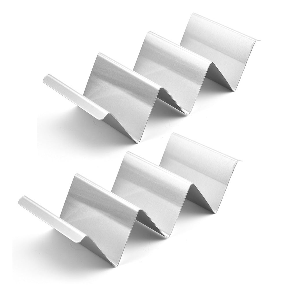 2Pcs Stainless Steel Taco Stand Rack Oven Safe Taco Holder