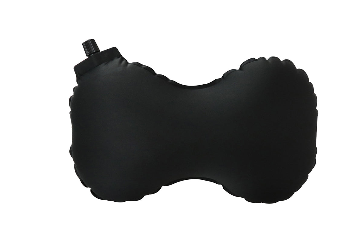 Travel Inflatable Lumbar Support Self-Inflating Flight Back Travel Pillow