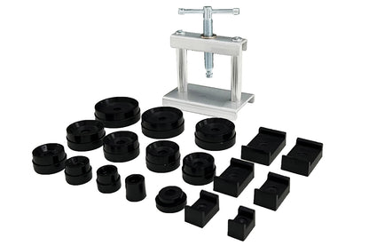Watch Back Press Tool Kit with 18Pcs Fitting Dies for Case Repair