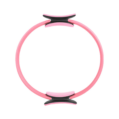 Pilates Ring Resistance Training Tool Yoga Exercise Magic Circle Grip Pink