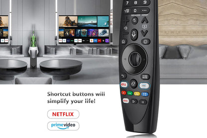 2 Piece Magic Replacement Remote Control for LG TV