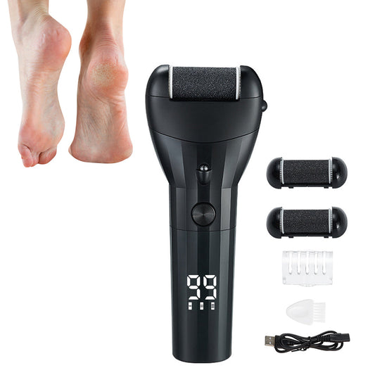 Rechargeable Electric Foot Callus Remover Kit Water-Resistant Foot File Pedicure