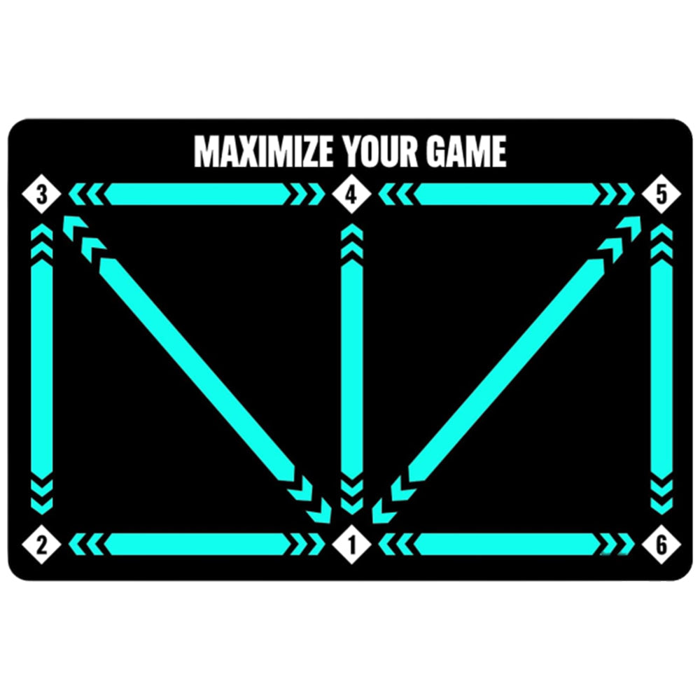 Soccer Training Mat Football Footstep Anti-Skid Shock Absorption Mat