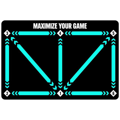 Soccer Training Mat Football Footstep Anti-Skid Shock Absorption Mat