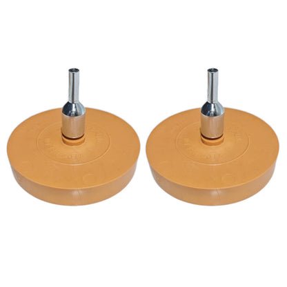 2 Pack Car Decal Remover Wheel for Drill 88mm