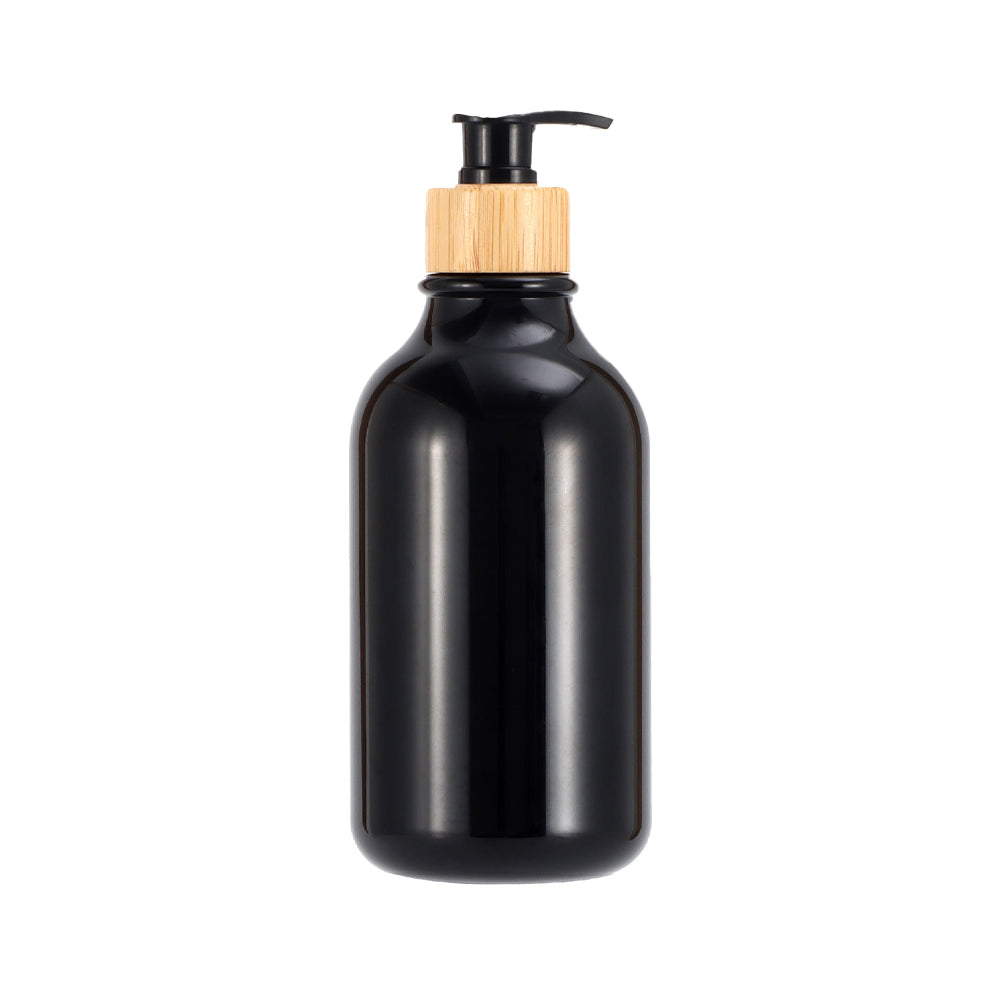 500ML Plastic Empty Pump Bottles Lotion Shampoo Bottle Container Black