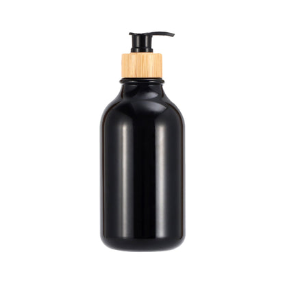 500ML Plastic Empty Pump Bottles Lotion Shampoo Bottle Container Black