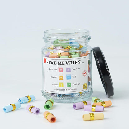 Bible Verse Jar Mothers Day for Mom Emotions and Feelings Encouragement Gift