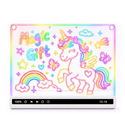 Rechargeable LED Drawing Board with 8 Colors