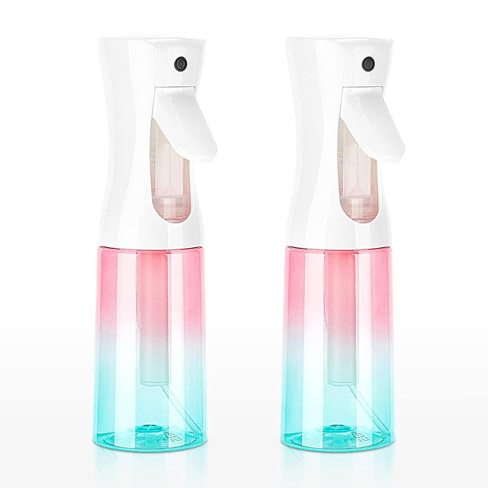 2Pcs Continuous Spray Bottle Fine Mist for Hair Styling