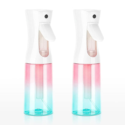 2Pcs Continuous Spray Bottle Fine Mist for Hair Styling
