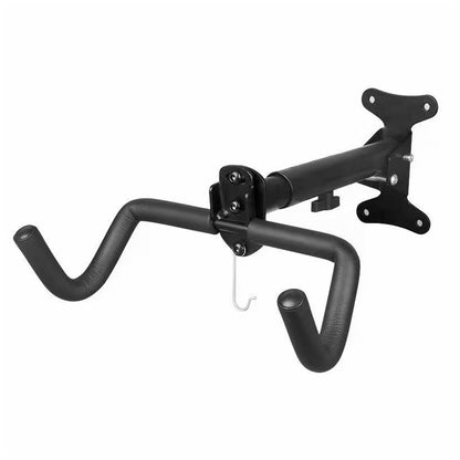 Foldable Bike Wall Mount Adjustable Bicycle Storage Rack for Garage Use