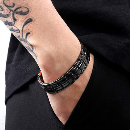 Copper Magnetic Bracelet Elegant Copper Bracelets Jewelry Black