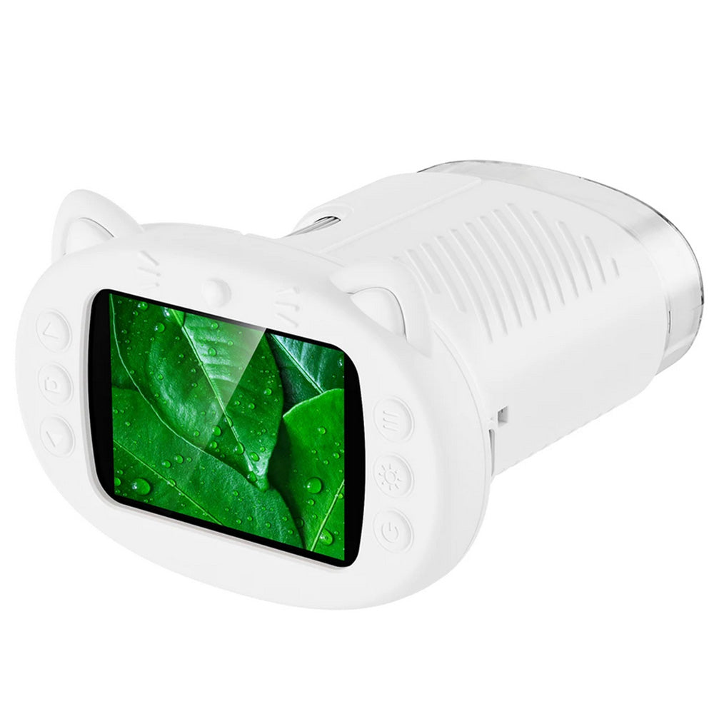 1000X Handheld Microscope 1080P Mini Pocket Digital Microscopes-White