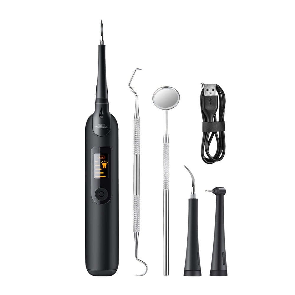 Electric Plaque Dental Calculus Remover Tooth Cleaner Dental Scaler Stain Remover Teeth Cleaning Kit