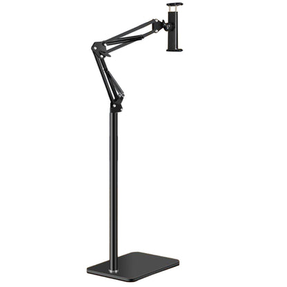 Adjustable Floor Stand Holder Overhead Bed Phone Stand Compatible with Tablet iPad