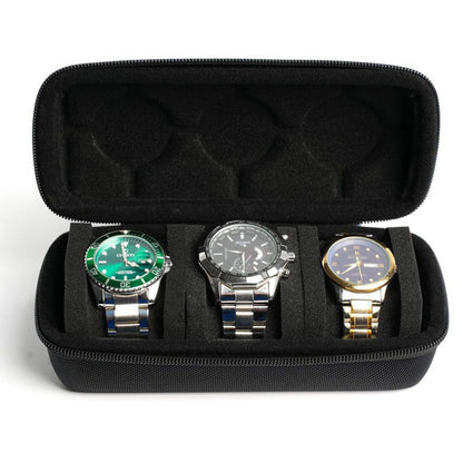 Portable Watch Storage Box Travel Organizer Watch Roll Display Case Style 1