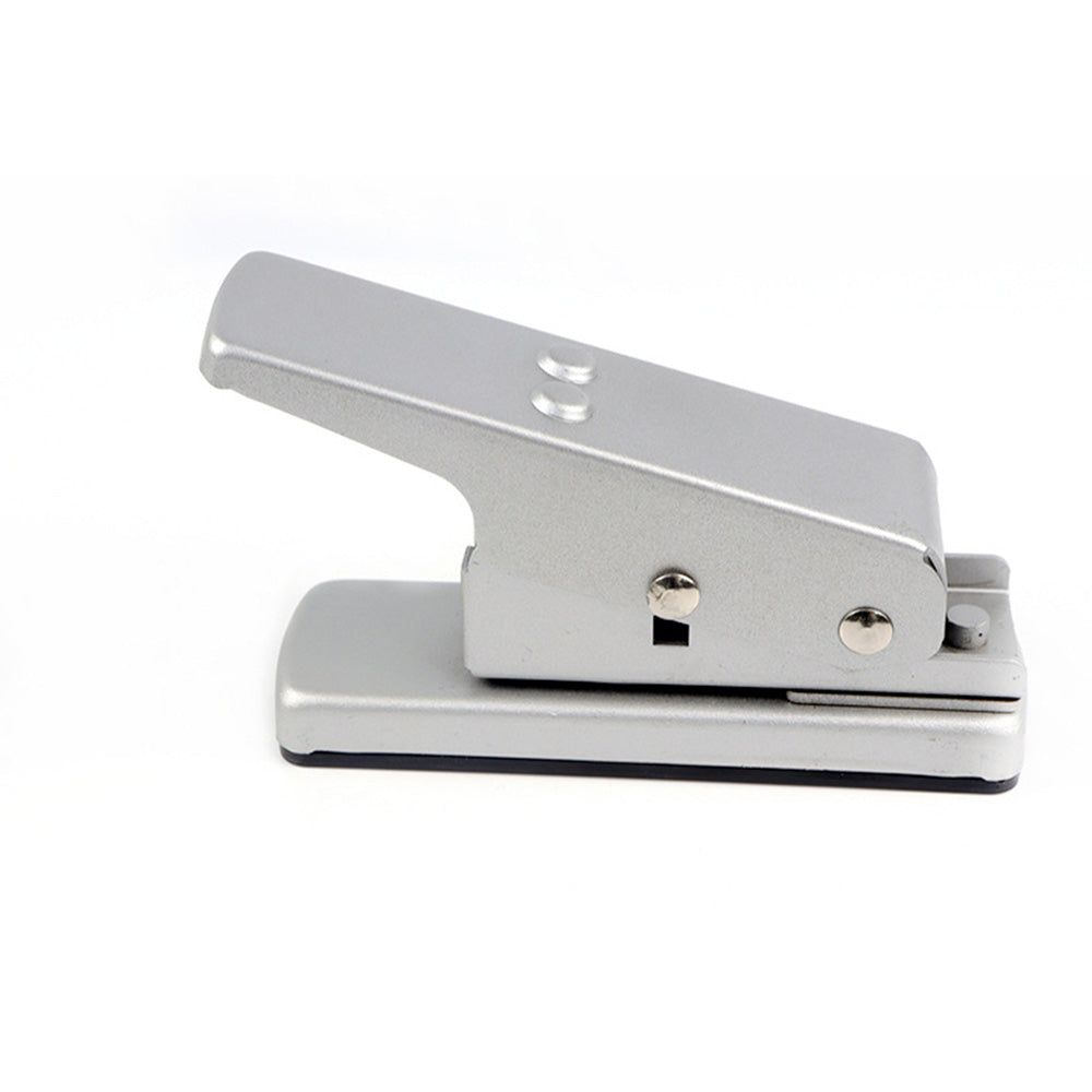 DIY Guitar Pick Punch Cutter Tool-Silver