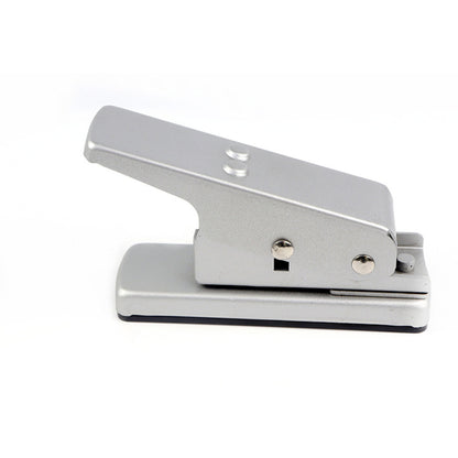 DIY Guitar Pick Punch Cutter Tool-Silver