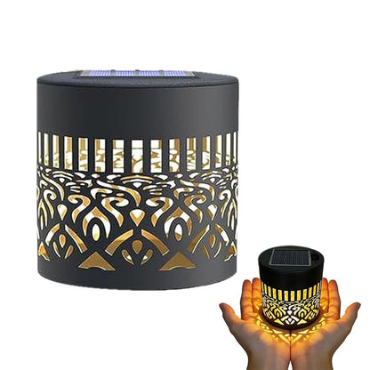 Solar Mandala Wall Light -Yellow