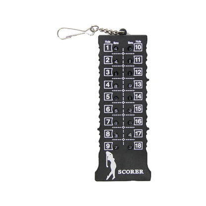 18 Hole Golf Score Counter Outdoor Sport Golf Scoreboard Training Practice Competition Accessory Black