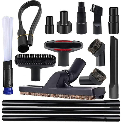 16Pcs Universal Vacuum Cleaner Attachment Kit