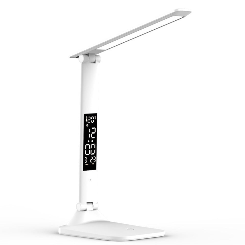 Desk Lamp For Home Office With LCD Display Rechargeable Portable